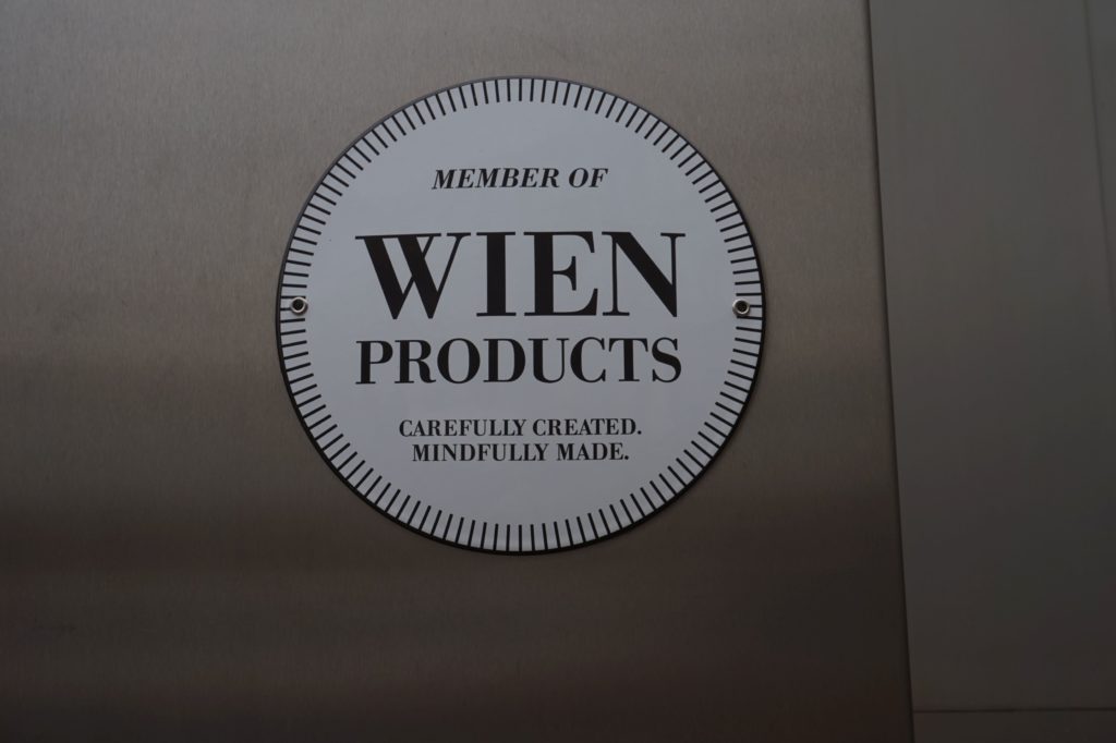 Label-Aufkleber Wien products